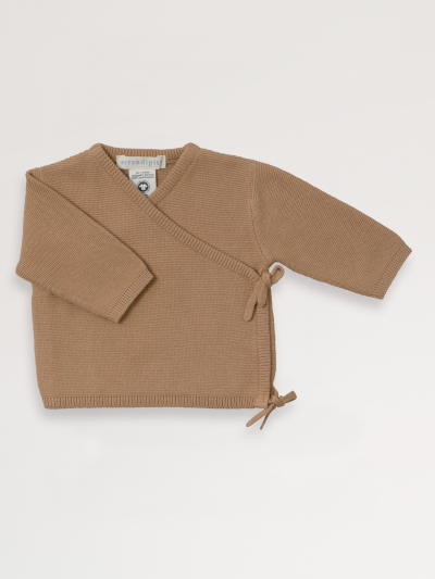 Neugeboren Strick Wickeljäckchen